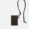 Intrecciato Badge Holder
