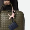Intrecciato Badge Holder