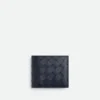 Intrecciato Bi-Fold Wallet with Coin Purse