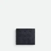 Intrecciato Bi-Fold Wallet with Coin Purse