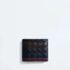 Intrecciato Bi-Fold Wallet with Coin Purse