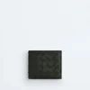 Intrecciato Bi-Fold Wallet with Coin Purse