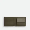 Intrecciato Bi-Fold Wallet with Coin Purse