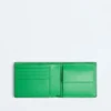 Intrecciato Bi-Fold Wallet with Coin Purse
