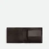 Intrecciato Bi-Fold Wallet with Coin Purse