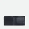 Intrecciato Bi-Fold Wallet with Coin Purse