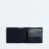 Intrecciato Bi-Fold Wallet with Coin Purse