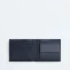 Intrecciato Bi-Fold Wallet with Coin Purse