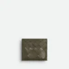 Intrecciato Bi-Fold Wallet with Coin Purse