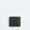 Intrecciato Bi-Fold Wallet with Coin Purse