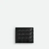 Intrecciato Bi-Fold Wallet with Coin Purse
