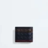 Intrecciato Bi-Fold Wallet with Coin Purse