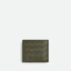 Intrecciato Bi-Fold Wallet with Coin Purse