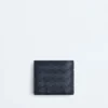 Intrecciato Bi-Fold Wallet with Coin Purse