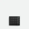 Intrecciato Bi-Fold Wallet with Coin Purse