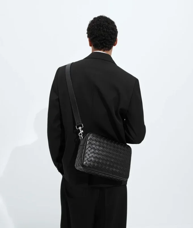 Intrecciato Camera Bag