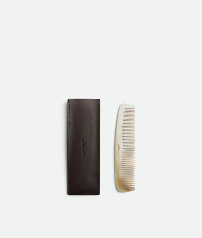 Intrecciato Comb Set