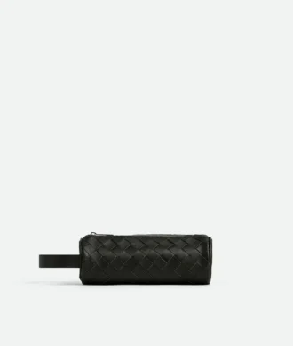 Intrecciato Cylinder Pencil Case