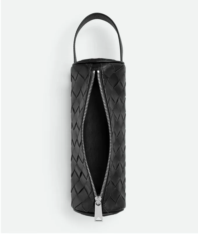 Intrecciato Cylinder Pencil Case