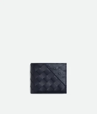 Intrecciato Diagonal Bi-Fold Wallet