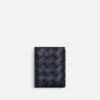Intrecciato Diagonal Flap Card Case
