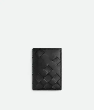 Intrecciato Flap Card Case