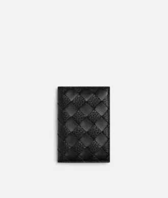 Intrecciato Flap Card Case