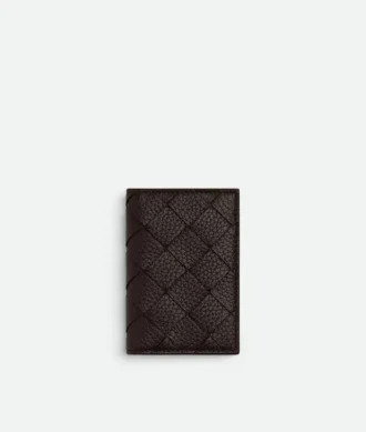 Intrecciato Flap Card Case