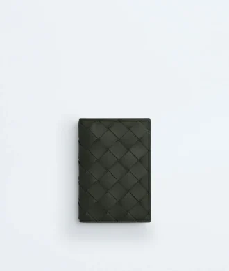 Intrecciato Flap Card Case