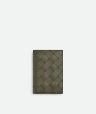 Intrecciato Flap Card Case