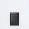 Intrecciato Flap Card Case