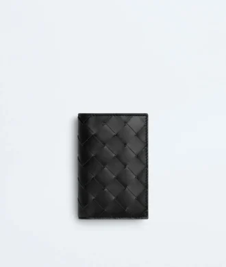 Intrecciato Flap Card Case