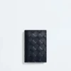 Intrecciato Flap Card Case