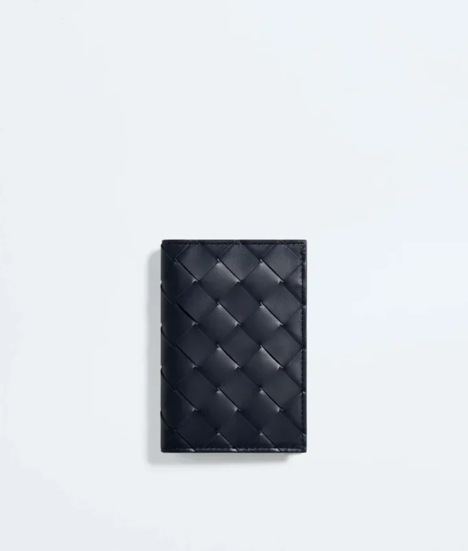 Intrecciato Flap Card Case