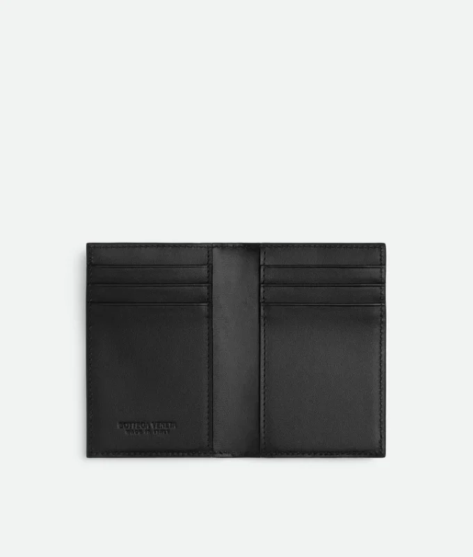 Intrecciato Flap Card Case