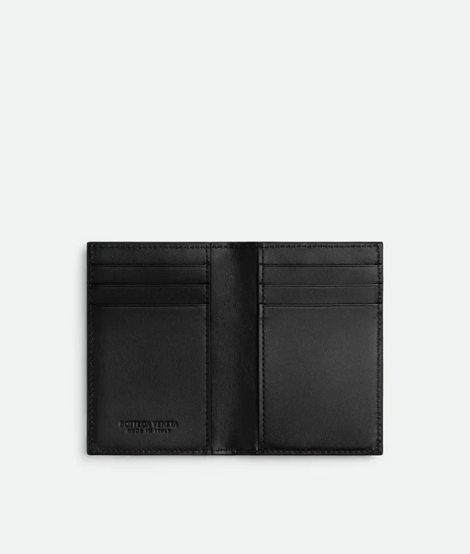 Intrecciato Flap Card Case