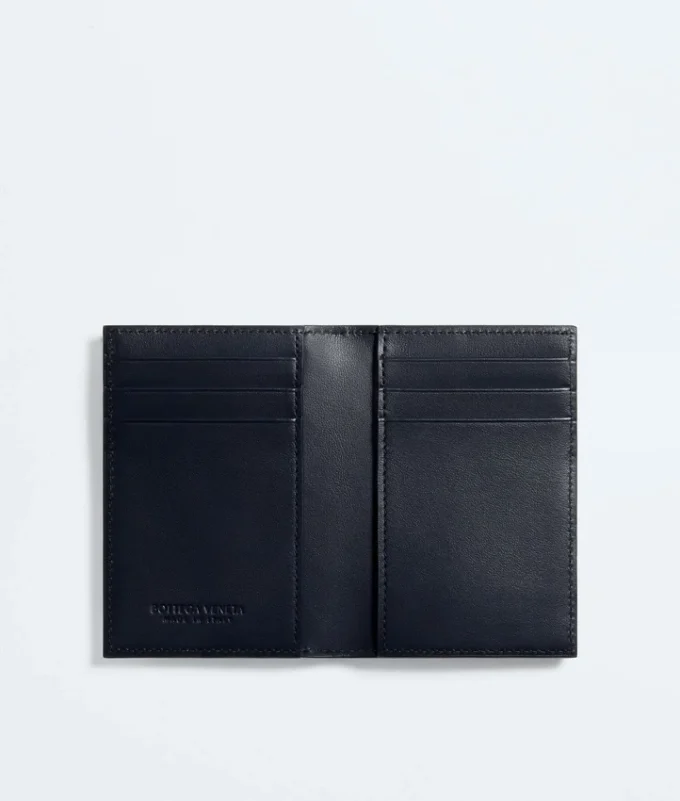 Intrecciato Flap Card Case
