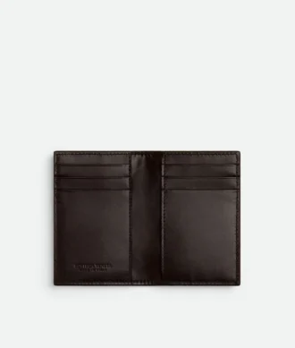 Intrecciato Flap Card Case