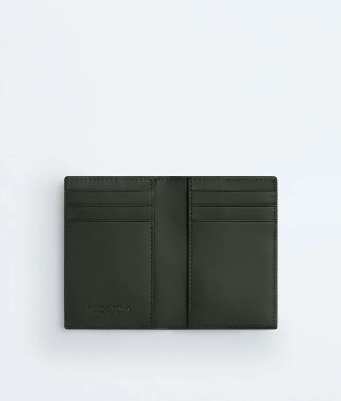 Intrecciato Flap Card Case