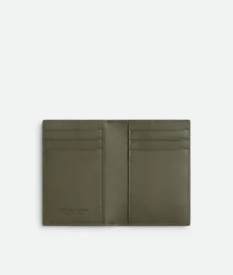 Intrecciato Flap Card Case