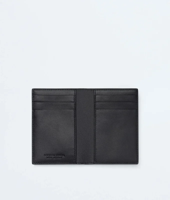 Intrecciato Flap Card Case