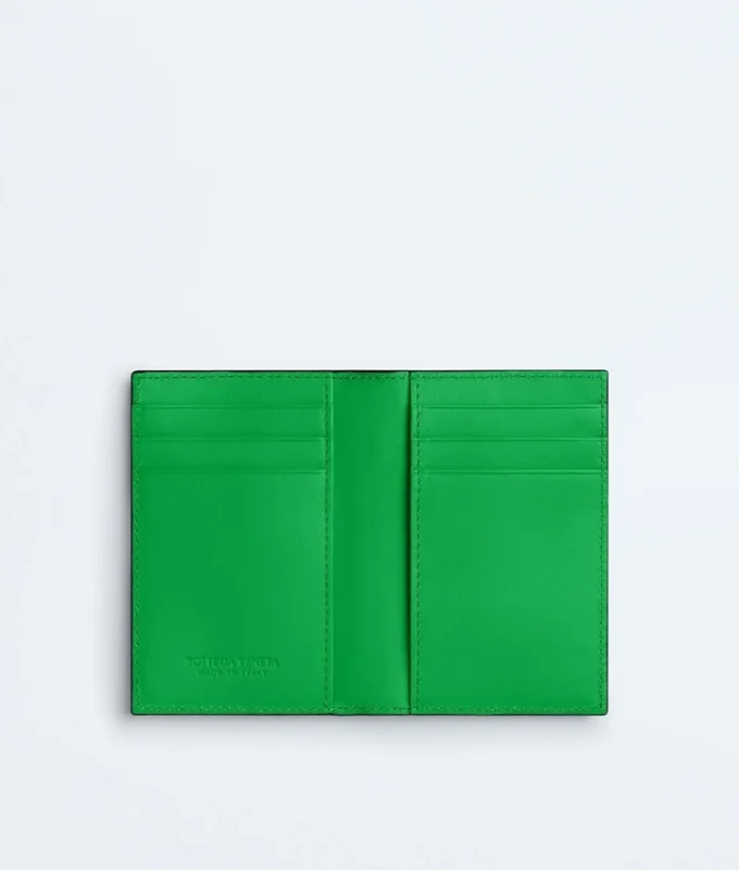 Intrecciato Flap Card Case