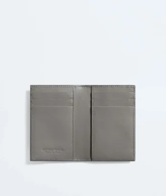 Intrecciato Flap Card Case
