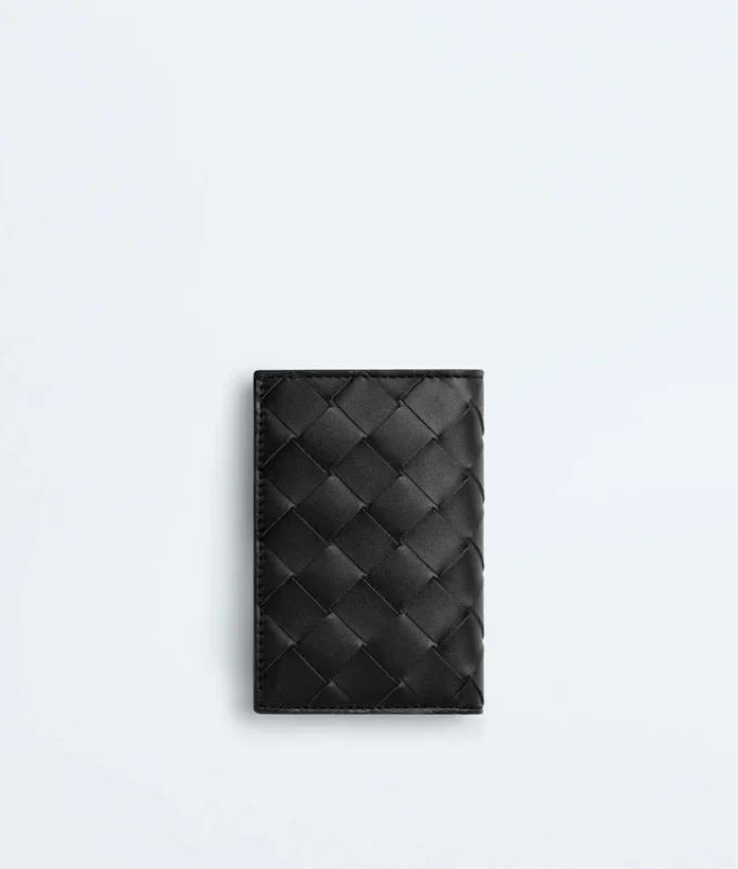 Intrecciato Flap Card Case
