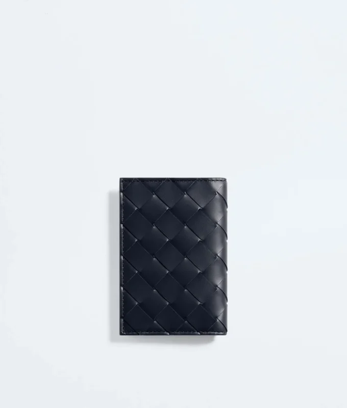 Intrecciato Flap Card Case