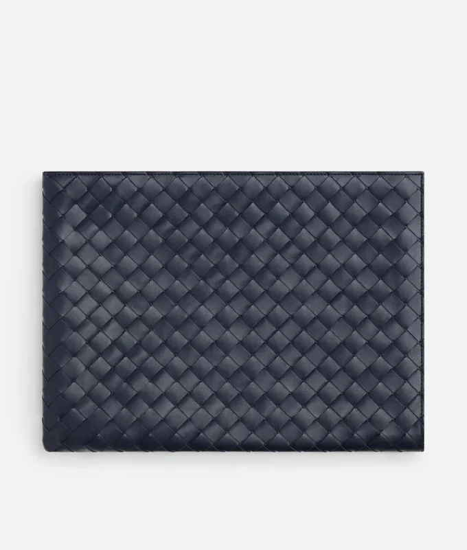 Intrecciato Flat Pouch