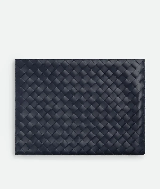 Intrecciato Flat Pouch