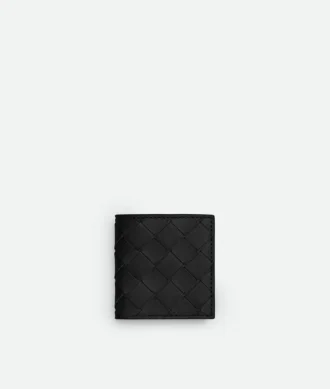 Intrecciato Folded Coin Purse
