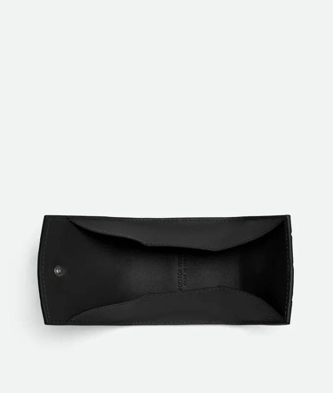 Intrecciato Folded Coin Purse