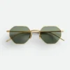 Intrecciato Geometrical Sunglasses